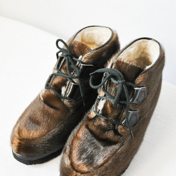 Vintage 1970s Blondo Seal Fur Boots - Picture 8 of 11